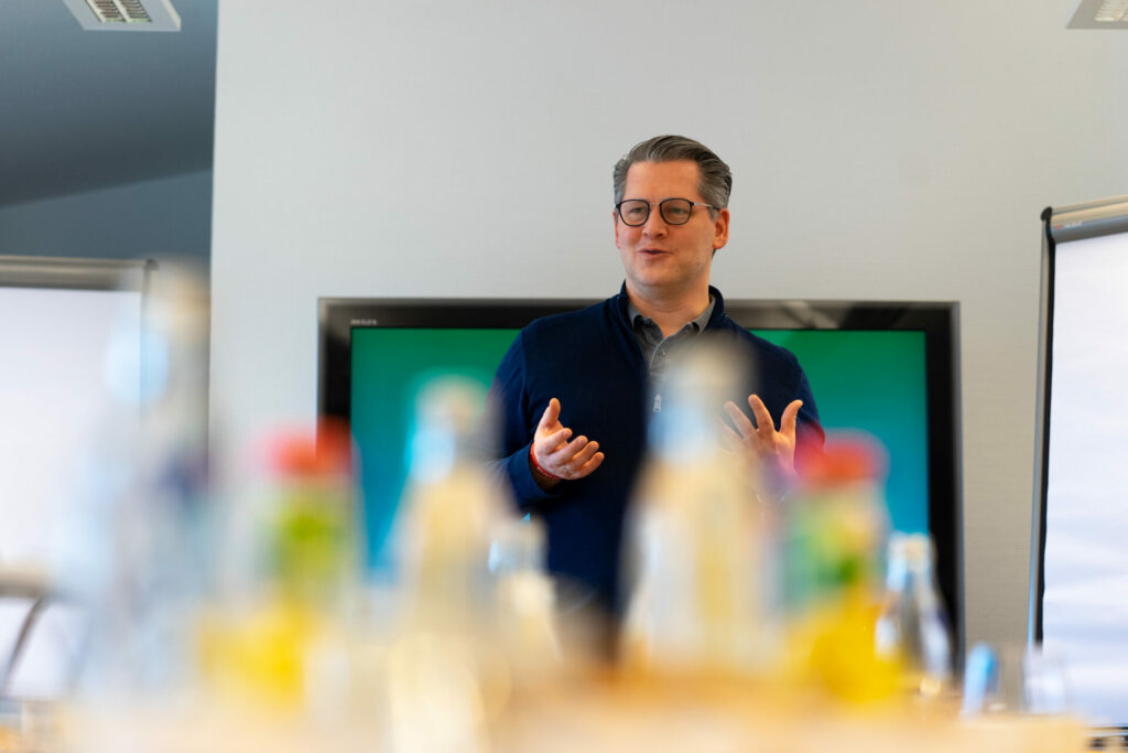 Training von MINDSET MOVERS in einem Modul vor Ort